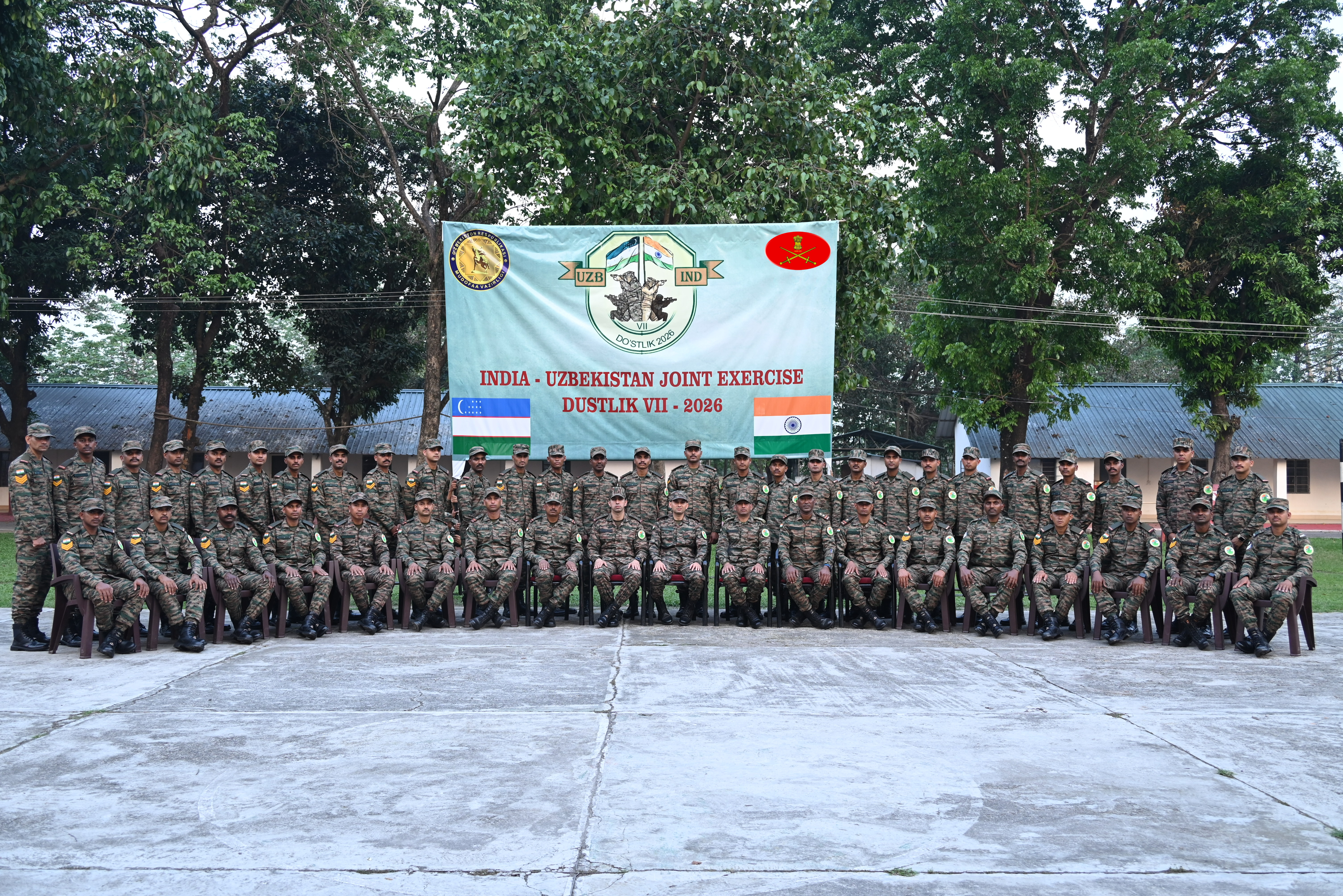 Indian Army Contingent Departs For India-Uzbekistan Joint Military Exercise Dustlik